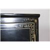 Image 3 : Black Lacquer Corner Cabinet Inlaid Hardstone