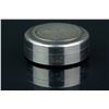 Image 1 : Japanese Silver Coin Case w/ Two Coins