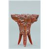 Image 1 : Horn Carved Libation Cup with Chilong Carving