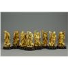 Image 1 : Chinese Fine Eight Immortals Ivory Figures