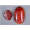 Image 2 : Set of 2: Shoushan Pebble & Buddha Pendant