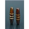 Image 1 : Pair of Chinese Tianzhu Beads with 3 Stripes