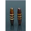 Image 2 : Pair of Chinese Tianzhu Beads with 3 Stripes