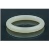 Image 1 : Chinese White Hardstone Carved Bangle