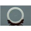 Image 5 : Chinese White Hardstone Carved Bangle