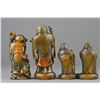 Image 2 : Set of Four Chinese Carved Jadestone Immortals