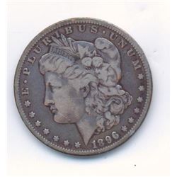 1896 O Morgan Silver Dollar, F New Orleans