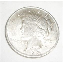 1923 PEACE SILVER DOLLAR *NICE EARLY 3RD YEAR U.S SILVER DOLLAR*!! SILVER DOLLAR CAME OUT OF SAFE!!