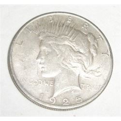 1925 PEACE SILVER DOLLAR *NICE EARLY U.S SILVER DOLLAR*!! SILVER DOLLAR CAME OUT OF SAFE!!