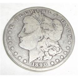 1890 MORGAN SILVER DOLLAR *NICE EARLY U.S SILVER DOLLAR*!! SILVER DOLLAR CAME OUT OF SAFE!!