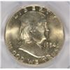 Image 2 : 1954-D FRANKLIN HALF DOLLAR, PCGS MS-64 FBL