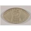 Image 2 : DAN MARINO 1 OZ .999 SILVER FOOTBALL COIN HIGHLAND MINT BOX AND CERT
