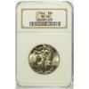 Image 1 : 1944 WALKING LIBERTY HALF DOLLAR, NGC MS-66  SUPER
