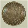 Image 2 : 1896 MORGAN SILVER DOLLAR, ACC MS-66 RAINBOW COLORS! SUPERB COIN! WHAT COLOR!!