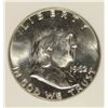 Image 2 : 1962-D FRANKLIN HALF DOLLAR, PCI MS-65 FBL  TRENDS FOR $500.00
