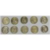 Image 2 : (10) 1950 ROOSEVELT DIMES CH BU