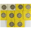 Image 1 : (10) 1930 STANDING LIBERTY QUARTERS