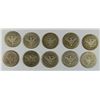 Image 2 : (10) BARBER HALF DOLLARS (94, 94-O, 95, 95-O, 96, 96-O, 98, 99, 99-O, 99-S)
