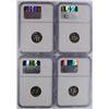 Image 2 : (4) SLABBED 1982-S PROOF ROOSEVELT DIMES NGC PF-69 UC