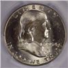 Image 2 : 1954-D FRANKLIN HALF DOLLAR, PCGS MS-64 FBL
