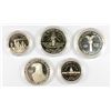 Image 2 : Pf COMMEMORATIVES 1983-S SILVER DOLLAR, 86 LIBERTY  & 89 CONGRESS 2-PIECE SETS