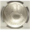 Image 2 : 2014 BASEBALL HALL OF FAME SILVER DOLLAR, NGC MS-69