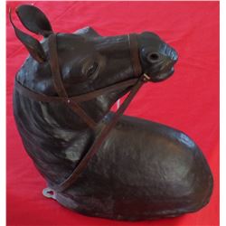 Leather Horse Head