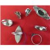 Image 2 : Collection of Miscellaneous Jewelry w/ Jet and Sterling Silver
