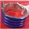 Image 2 : Bracelet Sterling Silver with Lapis Azul
