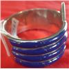 Image 3 : Bracelet Sterling Silver with Lapis Azul