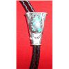 Image 4 : Sterling Silver & Turquoise Bolo Tie
