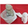 Image 1 : Two Eskimo Stone Carvings