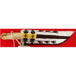 Beaded Sheath with Awl