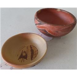 Two Hopi Pottery Bowls