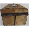 Image 2 : Fine Antique Leather Covered Trunk