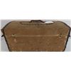 Image 3 : Fine Antique Leather Covered Trunk