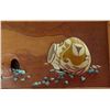 Image 2 : Framed Leather Picture, Signed Larry Begay