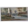 Image 3 : Pair of 19th Century Water Colors Original Watercolors signed F. Marlin