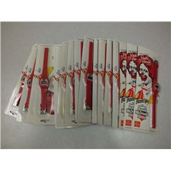 Lot of 17 NEW OLD STOCK Ronald McDonald Watches