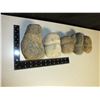 Image 1 : lot of 5 Indian hammer stones