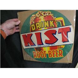 KIST vintage paper advertising sign