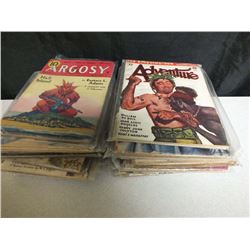 Lot of 17 Argosy Startling stories etc.
