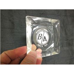 B/A British American Advertising Ashtray