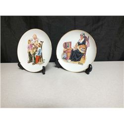 Norman Rockwell collector plates
