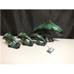 Blue Mountain Pottery Dolphines