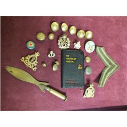 WW2 and Post Canadian Military Lot