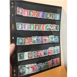 50 NAZI Germany stamps
