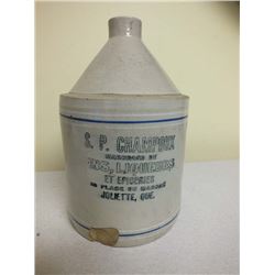 ADVERTISING Crock Jug RARE