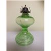 Image 1 : Antique Vaseline Uranium Glass Lamp
