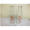 Image 1 : Lot of 2 Purity milk bottles